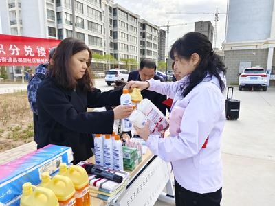 积分兑换让爱循环，共建和谐文明家园 —— 金川区新华路街道昌都里社区创新实践